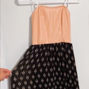 Strapless High Low Dress